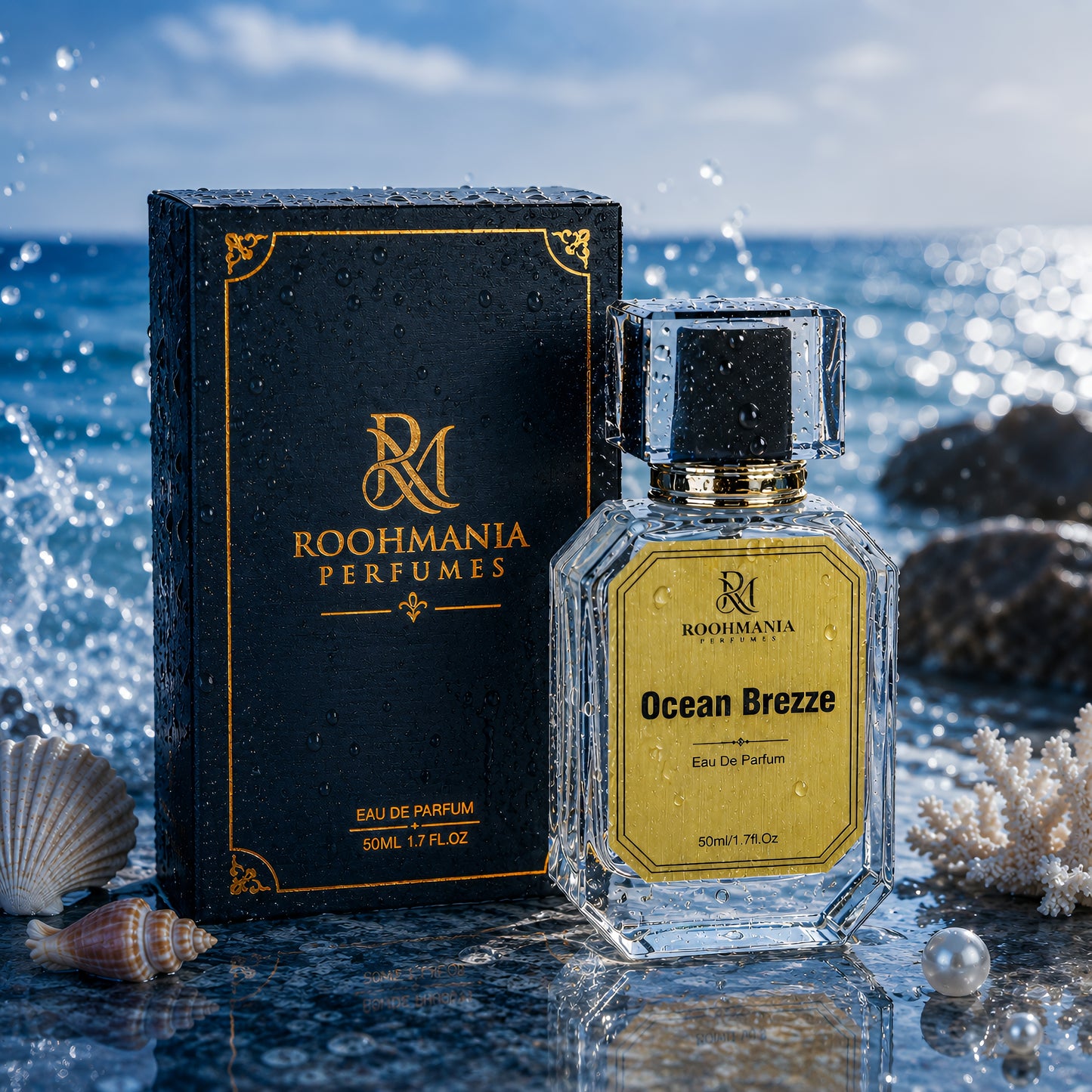 Ocean Breeze Perfume Inspired by Dior Sauvage for Men 50ml – Long Lasting Luxury Eau De Parfum