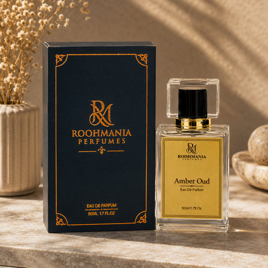 Amber Oud Perfume for Unisex | Luxury Long Lasting Oud Fragrance for Men & Women | Premium Perfume in Pakistan | 50ml