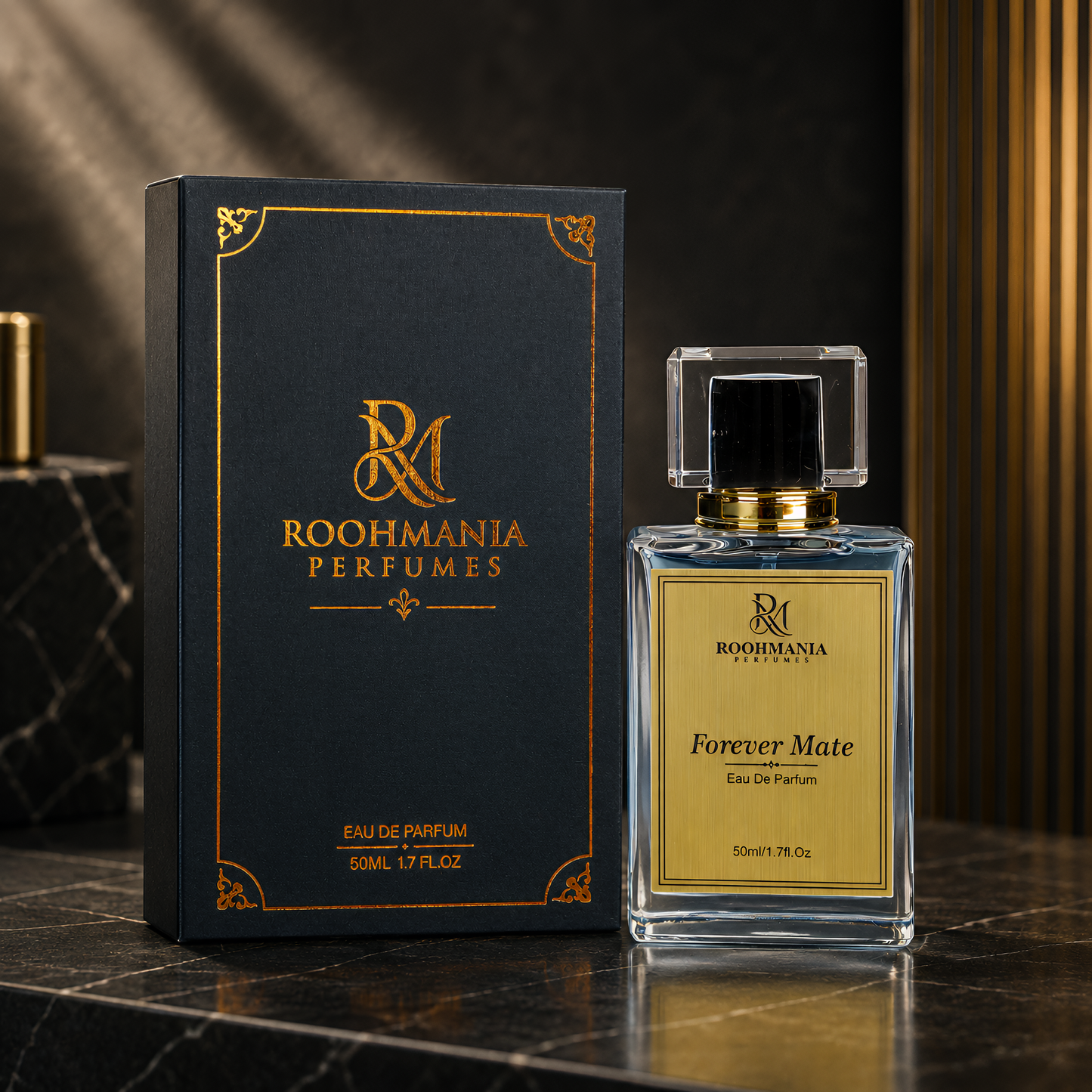 Roohmania Forever Mate Luxury Perfume for Men & Women - Elegant Luxury Perfume for Everyday Wear Eau De Parfum 50ml
