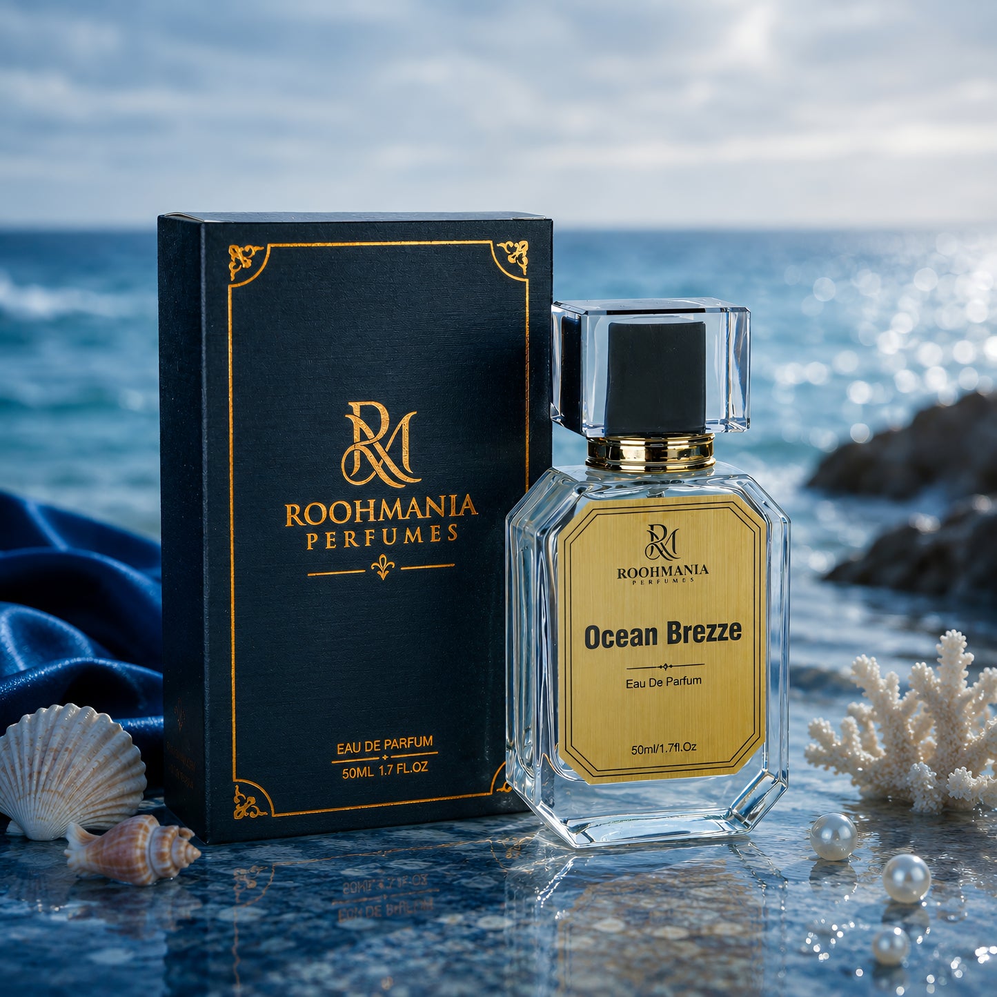 Ocean Breeze Perfume Inspired by Dior Sauvage for Men 50ml – Long Lasting Luxury Eau De Parfum