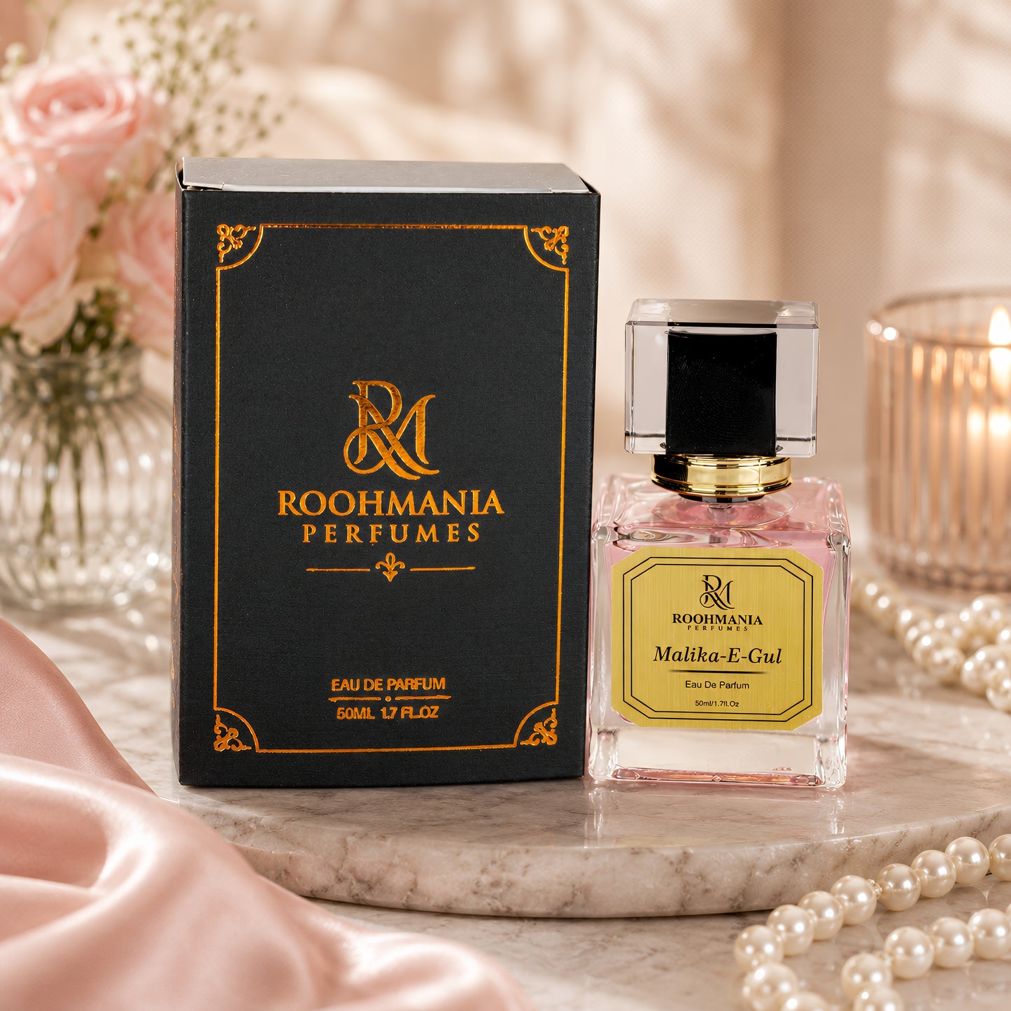 Malika E Gul Perfume for Women | Luxury Long Lasting Floral Fragrance for Ladies | Premium Elegant Scent for Her | 50ml
