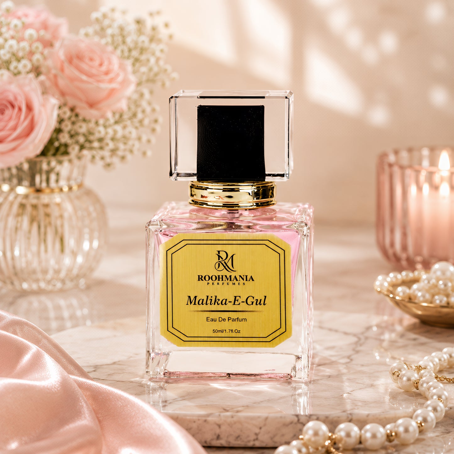 Malika E Gul Perfume for Women | Luxury Long Lasting Floral Fragrance for Ladies | Premium Elegant Scent for Her | 50ml
