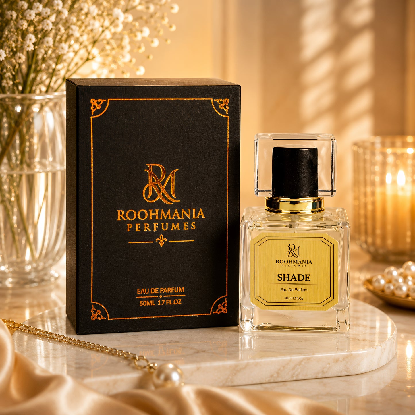 Shade Perfume for Women | Luxury Long Lasting Fragrance for Ladies | Premium Elegant & Sensual Scent | 50ml